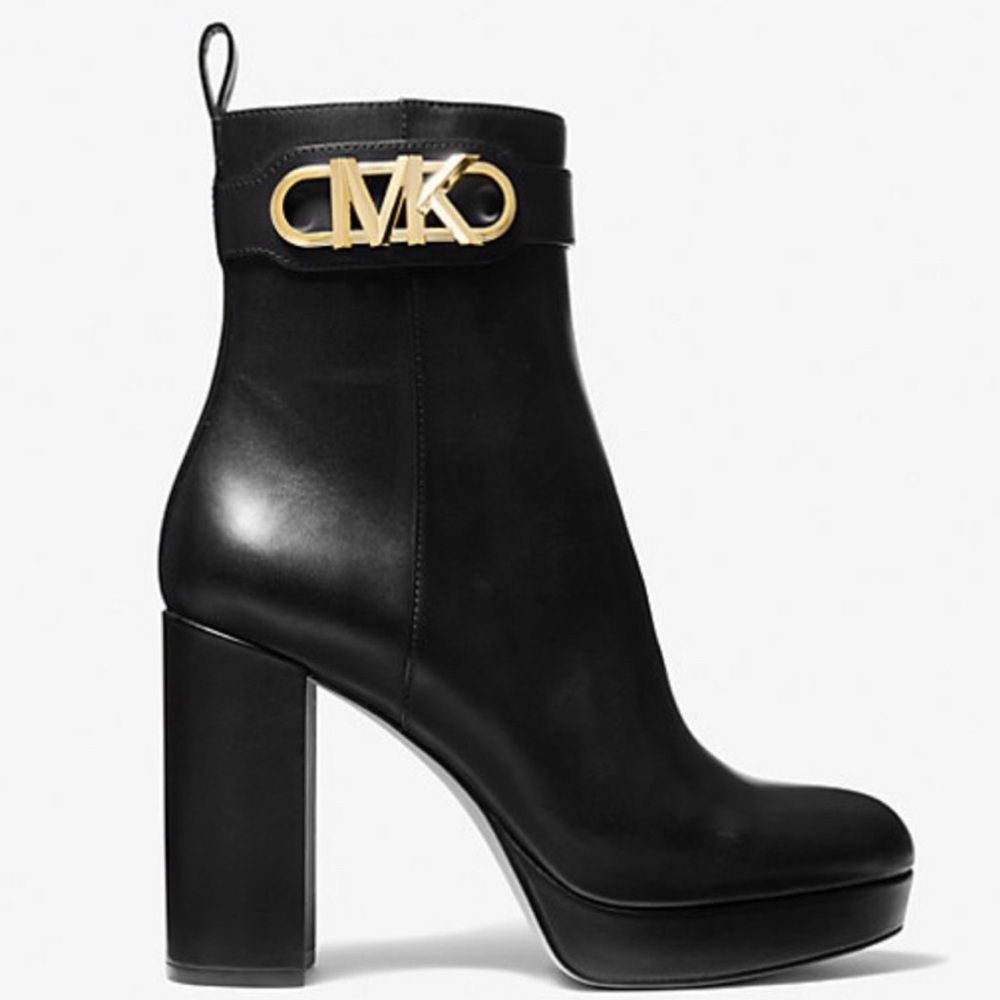 Michael Kors Parker Leather Platform Boot